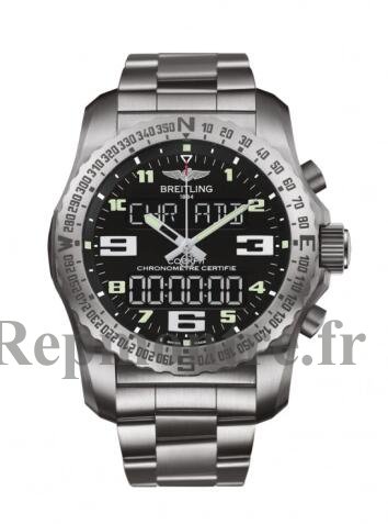 Réplique de Breitling Professional Cockpit B50 Titanium Chronographe Homme EB5010221B1E1 - Cliquez sur l'image pour la fermer