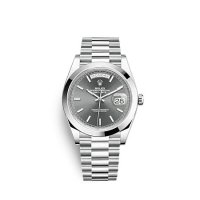 Replique Rolex Day-Date 40 montre Platinum M228206-0045