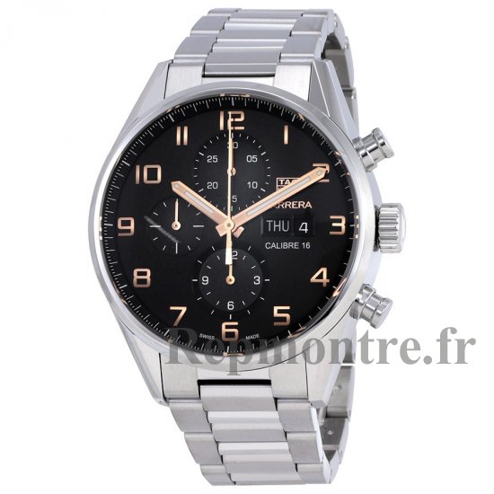 Réplique de montre Tag Heuer Carrera Noir Cadran hommes CV2A1AB.BA0738 - Cliquez sur l'image pour la fermer