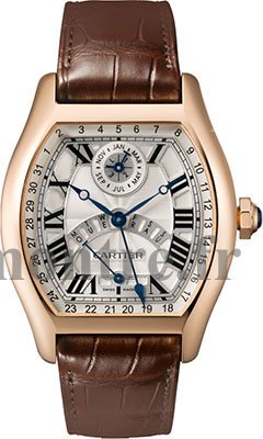 Réplique Cartier Tortue automatique Perpetual Calendar hommes Montre W1580045 - Cliquez sur l'image pour la fermer