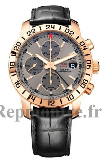 Chopard Mille Miglia Mens Or rose GMT Chronograph Réplique Montre 161267-5003 - Cliquez sur l'image pour la fermer