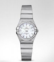 Réplique Omega Constellation Brosse Quartz with diamants Montre 123.15.24.60.05.001