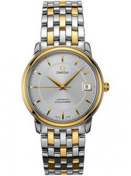 Réplique Omega De Ville Prestige Acier & Or Automatique 4300.31.00