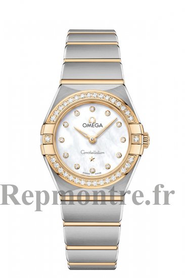 AAA Réplique Montre OMEGA Constellation Acier or jaune diamants 131.25.25.60.55.002 - Cliquez sur l'image pour la fermer