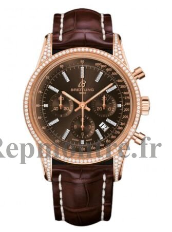 Réplique montre de Breitling Transocean Rose RB0152AF/Q596/739P/R20BA.1 - Cliquez sur l'image pour la fermer