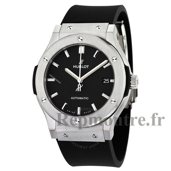 Replique Hublot Classic Fusion Black Dial Rubber 45mm 511.NX.1171.RX - Cliquez sur l'image pour la fermer