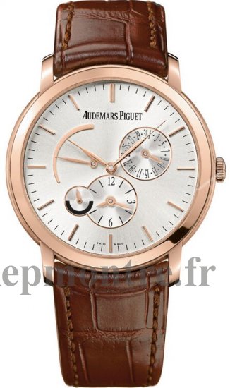 Réplique Audemars Piguet Jules Audemars Dual Time montre 26380OR.OO.D088CR.01 - Cliquez sur l'image pour la fermer