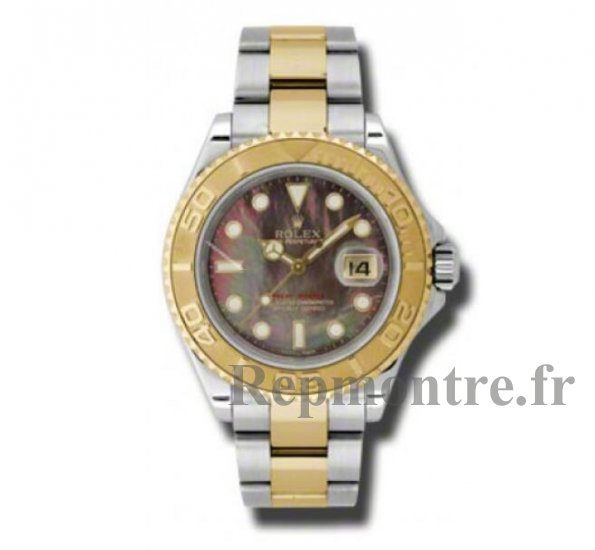 Réplique Rolex Yacht Master Fonce Mere de perle Cadran 18kt Or Jaune Oyster 16623BKMSO - Cliquez sur l'image pour la fermer