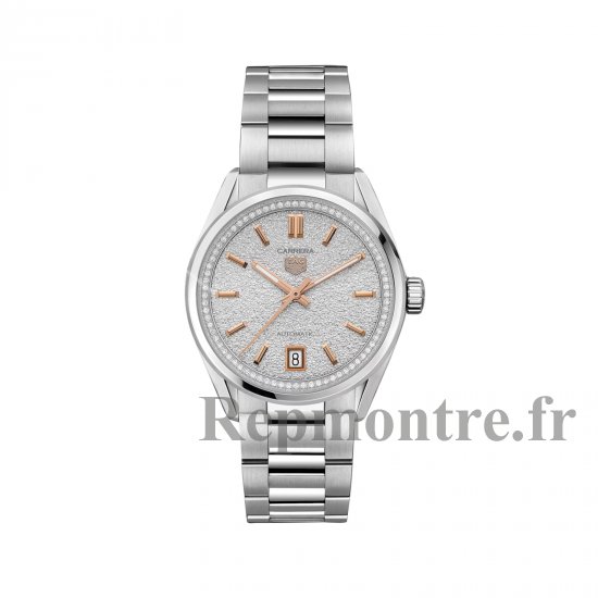 TAG Heuer Carrera 36 mm Replique montre femme Diamants Argent WBN231B.BA0001 - Cliquez sur l'image pour la fermer