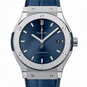 Replique HUBLOT Classic Fusion Cadran bleu Mens 565.NX.7170.RX