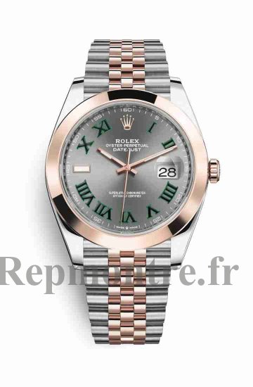 Réplique de montre Rolex Datejust 41 Everose Roles 18 ct Everose 126301 Slate Cadran m126301-0016 - Cliquez sur l'image pour la fermer