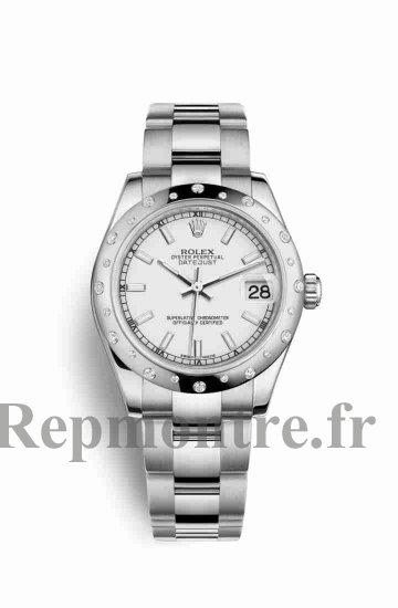 Réplique montre Rolex Datejust 31 Blanc Roles en blanc 178344 Blanc Cadran m178344-0051 - Cliquez sur l'image pour la fermer