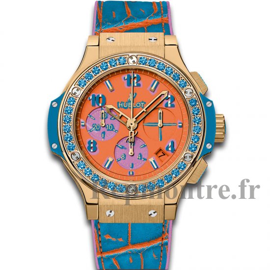 Hublot Big Bang Pop Art Jaune Or Bleu 341.VL.4789.LR.1207.POP15 - Cliquez sur l'image pour la fermer