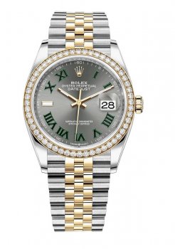 Replique Rolex Datejust 36 Yellow Rolesor combination of Oystersteel 18 ct gold M126283RBR-0021