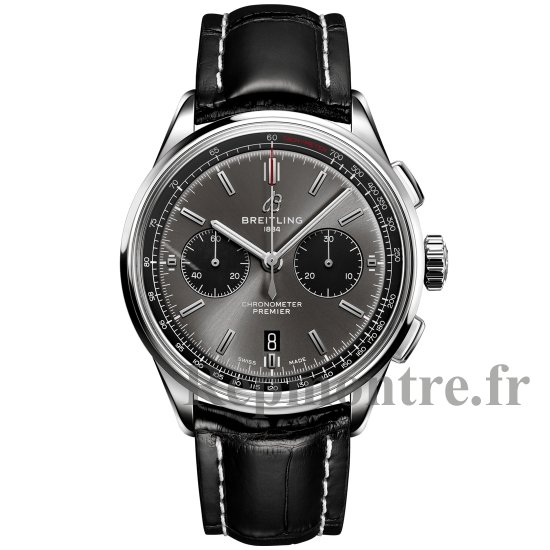 Réplique de Breitling Horloge Premier Collection 42 mm B01 Chronographe AB0118221B1P1 - Cliquez sur l'image pour la fermer