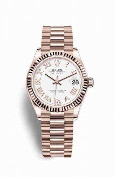 Réplique montre de Rolex Datejust 31 18 ct Everose 278275