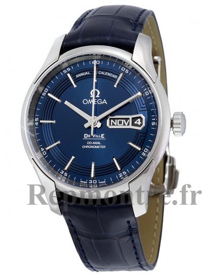 Réplique Omega De Ville Hour Vision Bleu Cadran Bleu Cuir Sangle 431.33.41.22.03.001 - Cliquez sur l'image pour la fermer