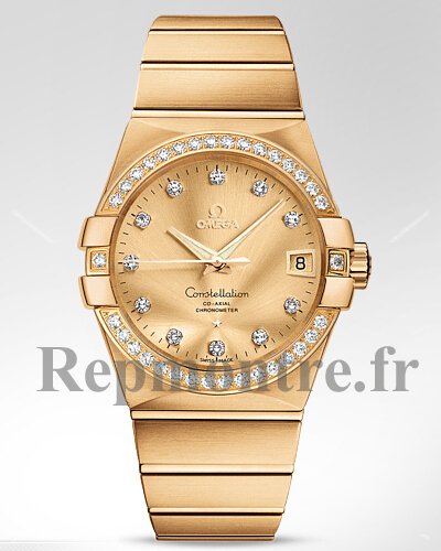 Réplique Omega Constellation Chronometer 38 mm Montre 123.55.38.21.58.001 - Cliquez sur l'image pour la fermer