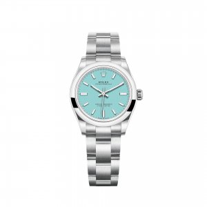 Réplique Rolex Oyster Perpetual 31 cadran bleu turquoise m277200-0007