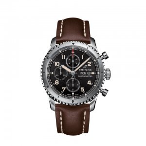 Replique Breitling Aviator 8 Chronograph automatique Chronometer Black Dial Men's montre A13316101B1X4