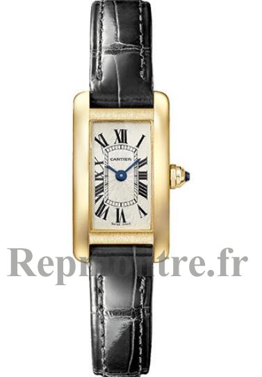 Replique Montre Cartier Tank Americaine Mini Model Jaune Or WGTA0038 - Cliquez sur l'image pour la fermer