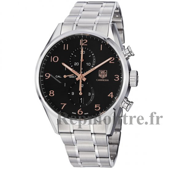 Réplique Tag Heuer Carrera Calibre 1887 Automatique Chronographe 43mm CAR2014.BA0796 - Cliquez sur l'image pour la fermer