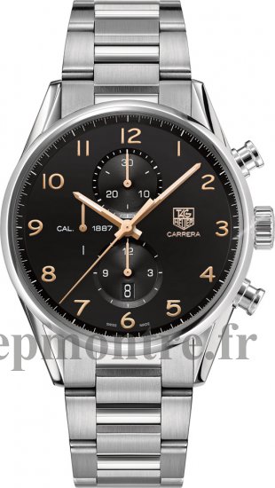 Réplique Tag Heuer Carrera Calibre 1887 Automatique Chronographe 43mm CAR2014.BA0799 - Cliquez sur l'image pour la fermer