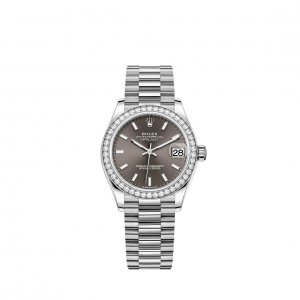 Réplique Rolex Datejust 31 montre 18 ct white gold M278289RBR-0014