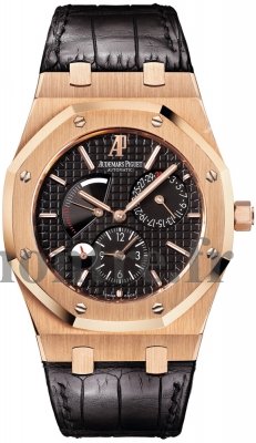 Réplique Audemars Piguet Royal Oak Dual Time Reserve de marche 26120OR.OO.D002CR.01 - Cliquez sur l'image pour la fermer