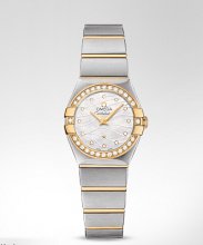 Réplique Omega Constellation Brosse Quarz Mini Pluma Montres 123.25.24.60.55.011