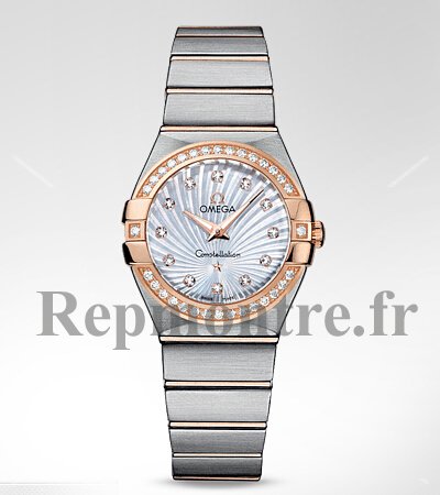 Réplique Omega Constellation Two Tone Dames Montre 123.25.27.60.55.002 - Cliquez sur l'image pour la fermer