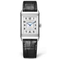 Replique Montre Jaeger-LeCoultre Reverso Classic Moyen Thin Acier inoxydable Argent 2548440