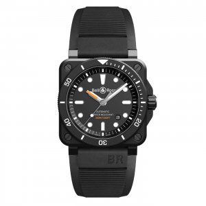 Réplique montre Bell & Ross Instruments BR 03 92 Diver Black Ceramic BR0392-D-BL-CE / SRB