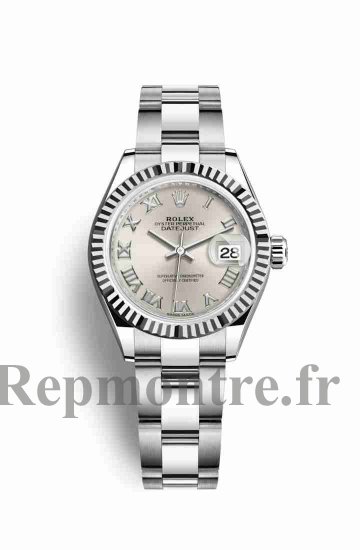 Réplique montre Rolex Datejust 28 Blanc Role blanc 279174 m279174-0008 - Cliquez sur l'image pour la fermer