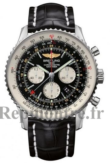 Réplique montre Breitling Navitimer GMT Acier AB044121/BD24/441X/A20BA.1 - Cliquez sur l'image pour la fermer