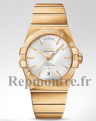 Réplique Omega Constellation Day-Date Montre 123.55.38.22.02.002 - Cliquez sur l'image pour la fermer