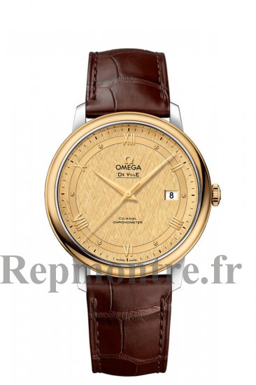 qualite superieure Réplique OMEGA De Ville Acier or jaune Chronometer 424.23.40.20.08.001 - Cliquez sur l'image pour la fermer