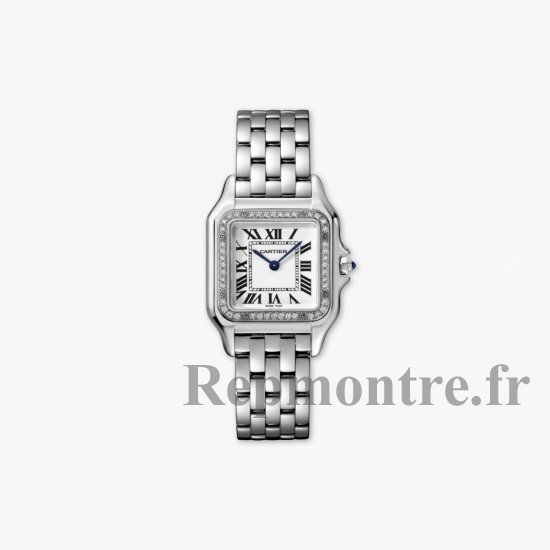 Replique Cartier Panthere Acier Diamant Lunette Moyen Modele Quartz W4PN0008 - Cliquez sur l'image pour la fermer