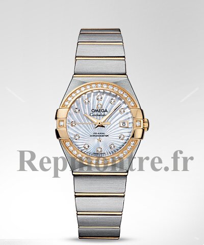 Réplique Omega Constellation Dames Montre 123.25.27.20.55.002 - Cliquez sur l'image pour la fermer