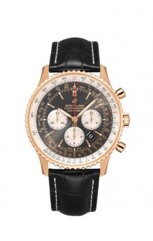 Replique Breitling Navitimer 1 B01 Chronograph 46 18K Red Gold RB0127121F1P2