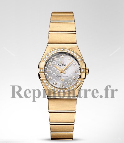 Réplique Omega Constellation Quartz 24 mm Montre 123.55.24.60.52.002 - Cliquez sur l'image pour la fermer