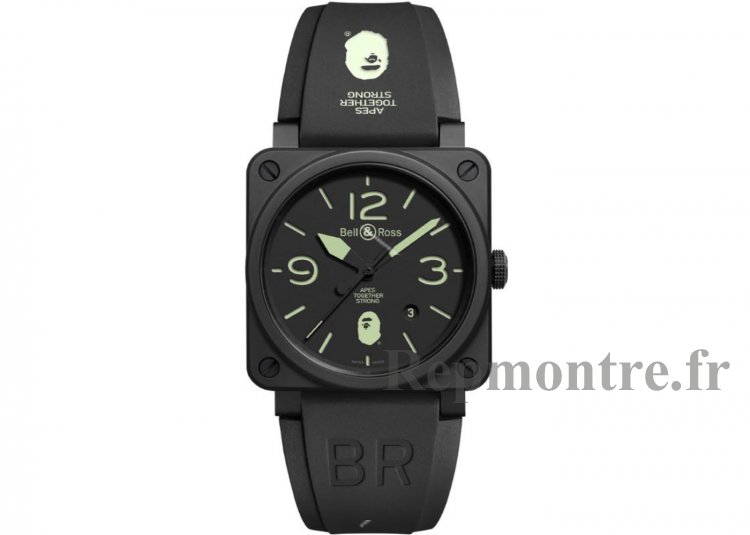 Réplique Bell & Ross Instruments X Bape 25e anniversaire BR0392-BAPE-25-CE - Cliquez sur l'image pour la fermer