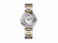 Réplique Montre Cartier Ballon Bleu W2BB0010 argent Dial Acier inoxydablel Femmes