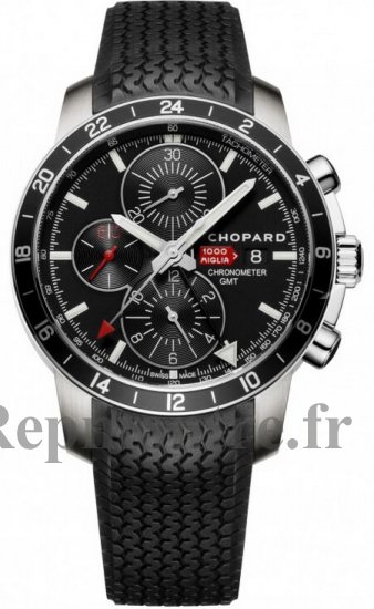 Chopard Mille Miglia GMT Chronograph hommes Réplique Montre 168550-3001 - Cliquez sur l'image pour la fermer