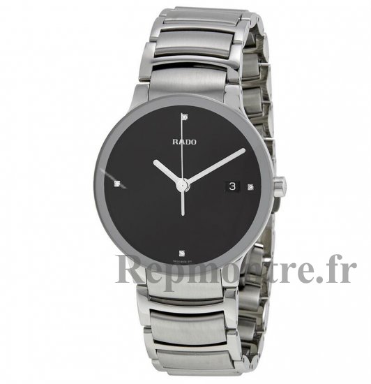 Rado Centrix Jubile Noir diamant Dial Réplique Montre R30927713 - Cliquez sur l'image pour la fermer