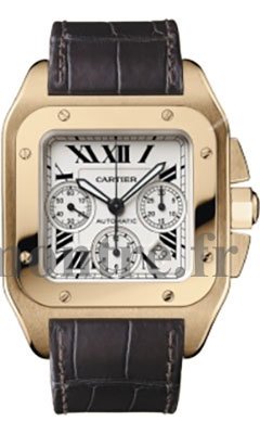 Réplique Cartier Santos 100 Blanc Cadran Chronographe Hommes Montre W20131Y1 - Cliquez sur l'image pour la fermer