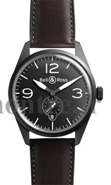 Réplique Bell & Ross Vintage BR 123 Original Carbon Automatique Montre - Cliquez sur l'image pour la fermer