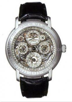 Réplique Audemars Piguet Jules Audemars Equation Of Time Skeleton montre 25963PT.OO.D002CR.0100