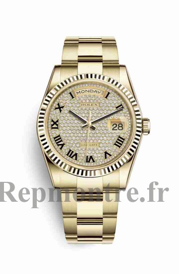 Réplique montre Rolex Day-Date 36 jaune 18 ct 118238 Cadran de m118238-0472 - Cliquez sur l'image pour la fermer