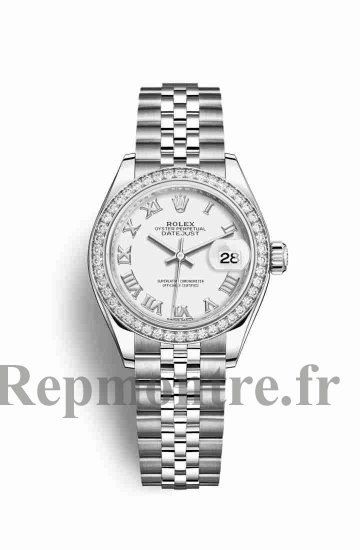 Réplique montre Rolex Datejust 28 Blanc Role blanc 279384RBR Cadran Blanc m279384rbr-0019 - Cliquez sur l'image pour la fermer